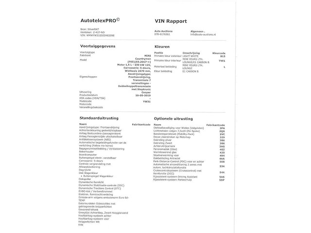 Mini countryman 1.5 cooper chili automaat 2019, z-427-nd - afbeelding 4 van  30