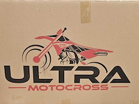 Mini crossmotor, ultramotocross, 49cc - 2 takt, rood, 2024 - afbeelding 4 van  6