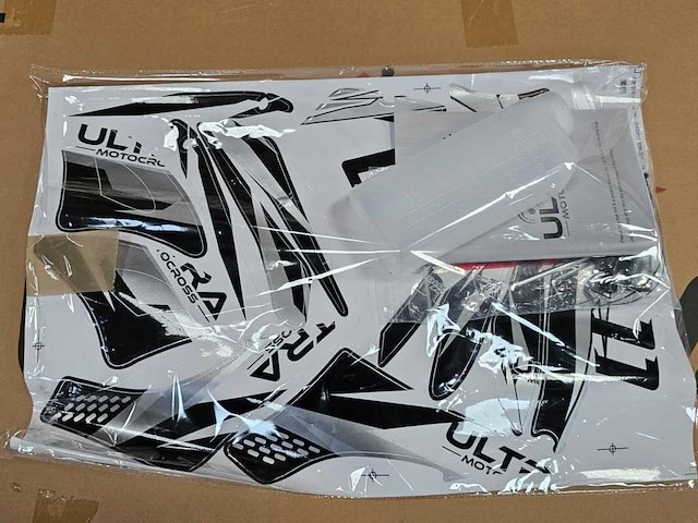 Mini crossmotor, ultramotocross, 49cc - 2 takt, zwart, 2024 - afbeelding 3 van  4