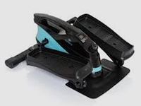 Mini crosstrainer styletics, wit/paars - afbeelding 1 van  1