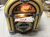 Mini jukebox radio cassette ( werkend ) - afbeelding 1 van  3