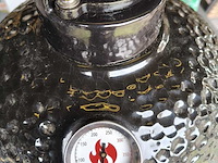 Mini kamado grill chef, zwart - afbeelding 2 van  9