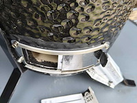 Mini kamado grill chef, zwart - afbeelding 7 van  9