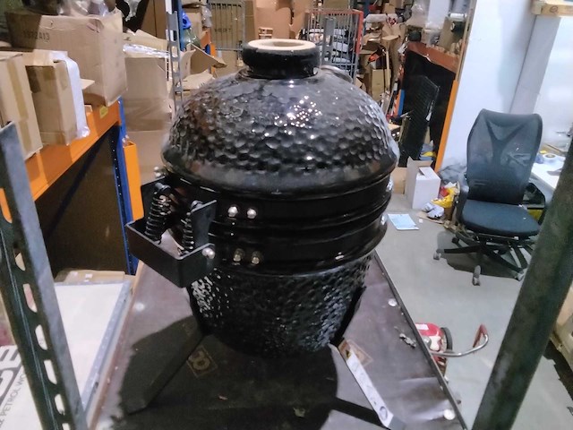 Mini kamado houtskool bbq met standaard - afbeelding 2 van  8