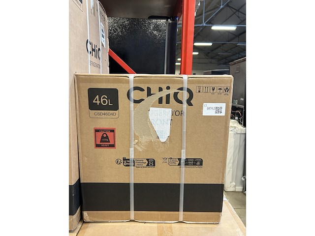 Mini koelkast, minibar 46 liter, chiq, csd46d4d - afbeelding 4 van  5