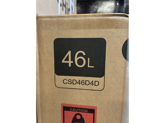 Mini koelkast, minibar 46 liter, chiq, csd46d4d - afbeelding 5 van  5