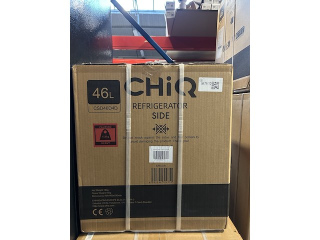 Mini koelkast, minibar 46 liter chiq, csd46d4d - afbeelding 4 van  5
