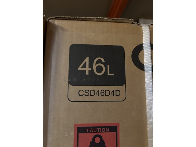 Mini koelkast, minibar 46 liter chiq, csd46d4d - afbeelding 5 van  5