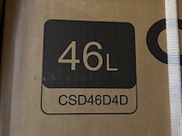 Mini koelkast, minibar 46 liter chiq, csd46d4d - afbeelding 5 van  5