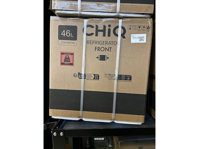 Mini koelkast, minibar 46 liter chiq, csd46d4d - afbeelding 4 van  5