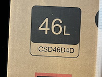 Mini koelkast, minibar 46 liter chiq, csd46d4d - afbeelding 5 van  5