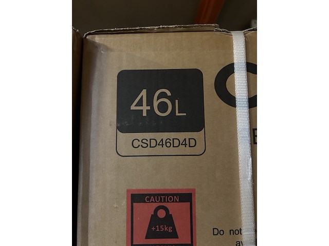 Mini koelkast, minibar 46 liter chiq, csd46d4d - afbeelding 5 van  5