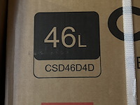 Mini koelkast, minibar 46 liter chiq, csd46d4d - afbeelding 5 van  5