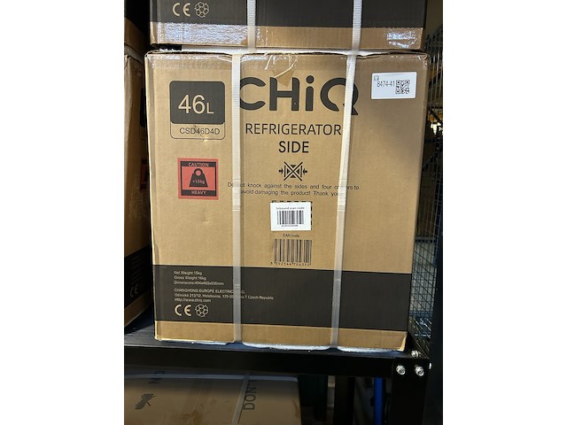 Mini koelkast, minibar 46 liter chiq, csd46d4d - afbeelding 4 van  5