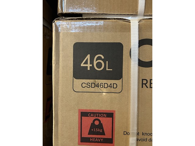 Mini koelkast, minibar 46 liter chiq, csd46d4d - afbeelding 5 van  5