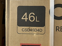 Mini koelkast, minibar 46 liter chiq, csd46d4d - afbeelding 5 van  5