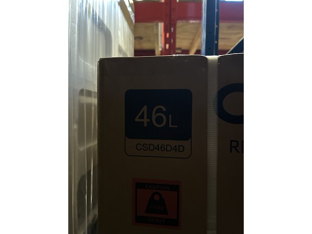 Mini koelkast, minibar 46 liter chiq, csd46d4d - afbeelding 5 van  5