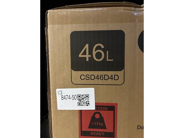 Mini koelkast, minibar 46 liter chiq, csd46d4d - afbeelding 5 van  5