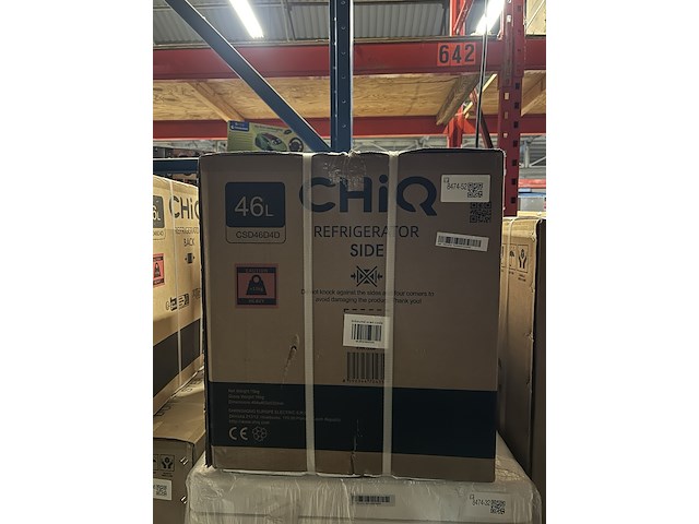 Mini koelkast, minibar 46 liter chiq, csd46d4d - afbeelding 4 van  5