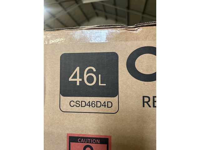 Mini koelkast, minibar 46 liter chiq, csd46d4d - afbeelding 3 van  3