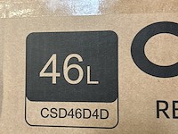 Mini koelkast, minibar 46 liter chiq, csd46d4d - afbeelding 3 van  3