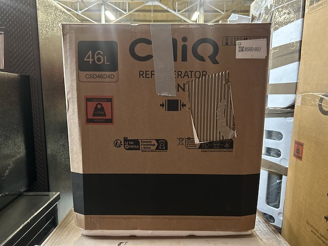 Mini koelkast, minibar 46 liter chiq, csd46d4d - afbeelding 1 van  2