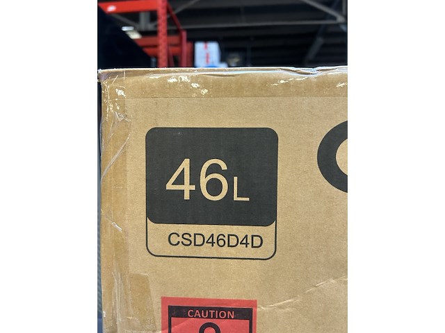 Mini koelkast, minibar 46 liter chiq, csd46d4d - afbeelding 2 van  2