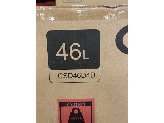 Mini koelkast, minibar 46 liter chiq, csd46d4d - afbeelding 2 van  2