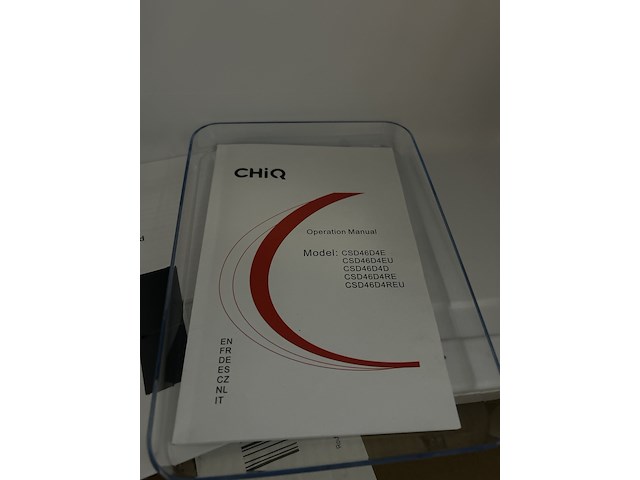 Mini koelkast, minibar 46 liter chiq, csd46d4d - afbeelding 4 van  4