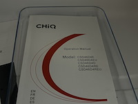 Mini koelkast, minibar 46 liter chiq, csd46d4d - afbeelding 4 van  4