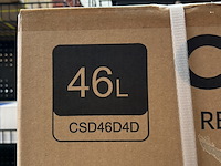 Mini koelkast, minibar 46 liter, chiq, csd46d4d - afbeelding 3 van  3