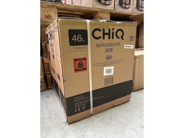 Mini koelkast, minibar 46 liter, chiq, csd46d4d - afbeelding 2 van  4