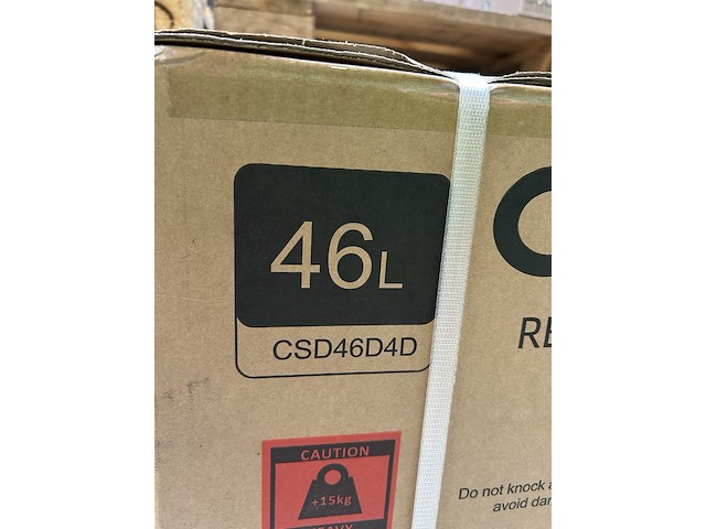 Mini koelkast, minibar 46 liter, chiq, csd46d4d - afbeelding 3 van  4