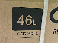 Mini koelkast, minibar 46 liter, chiq, csd46d4d - afbeelding 3 van  4