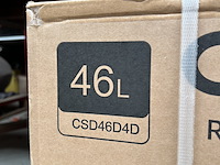 Mini koelkast, minibar 46 liter, chiq, csd46d4d - afbeelding 3 van  3