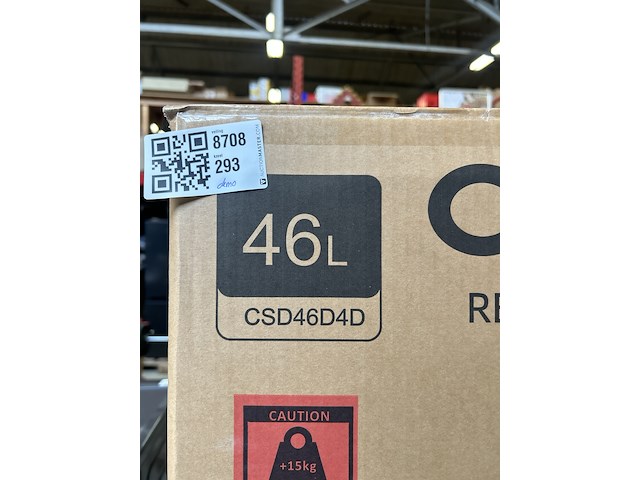 Mini koelkast, minibar 46 liter chiq, csd46d4d - afbeelding 2 van  2