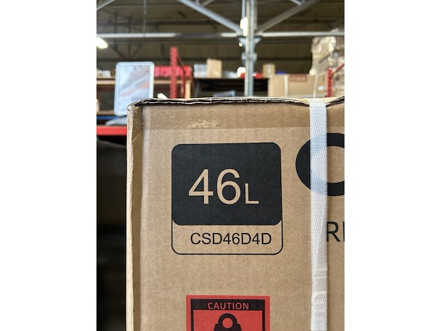 Mini koelkast, minibar 46 liter chiq, csd46d4d - afbeelding 2 van  3