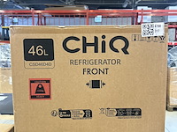 Mini koelkast, minibar 46 liter chiq, csd46d4d - afbeelding 1 van  2