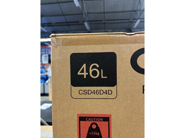 Mini koelkast, minibar 46 liter chiq, csd46d4d - afbeelding 2 van  2
