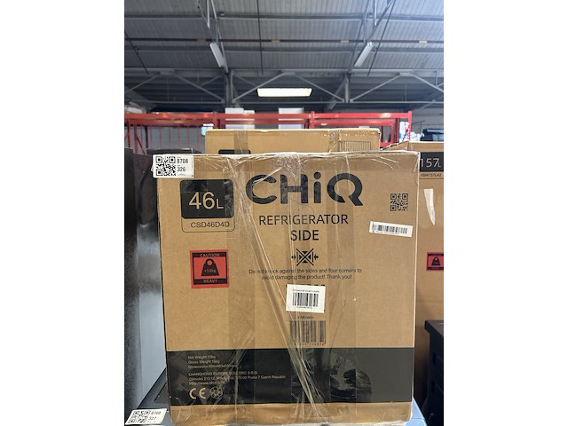 Mini koelkast, minibar 46 liter chiq, csd46d4d - afbeelding 1 van  2