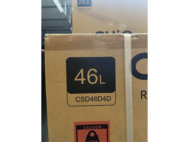 Mini koelkast, minibar 46 liter chiq, csd46d4d - afbeelding 2 van  2