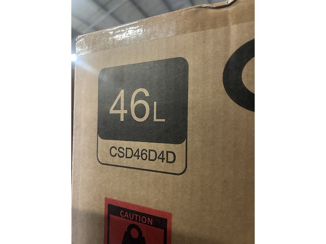 Mini koelkast, minibar 46 liter chiq, csd46d4d - afbeelding 2 van  3