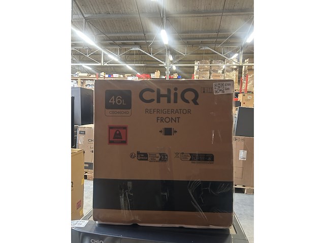 Mini koelkast, minibar 46 liter chiq, csd46d4d - afbeelding 1 van  2