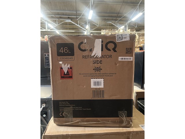 Mini koelkast, minibar 46 liter chiq, csd46d4d - afbeelding 1 van  2