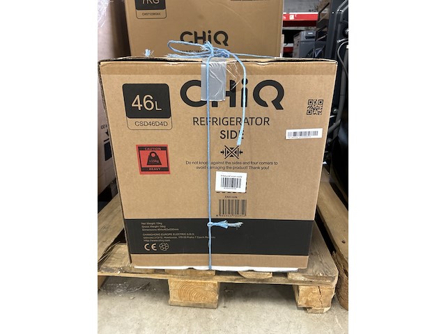 Mini koelkast, minibar 46 liter chiq, csd46d4d - afbeelding 1 van  2