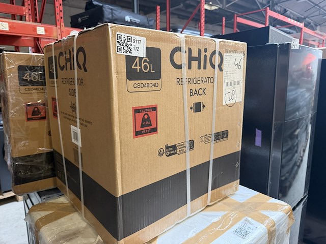 Mini koelkast, minibar 46 liter chiq, csd46d4d - afbeelding 1 van  1