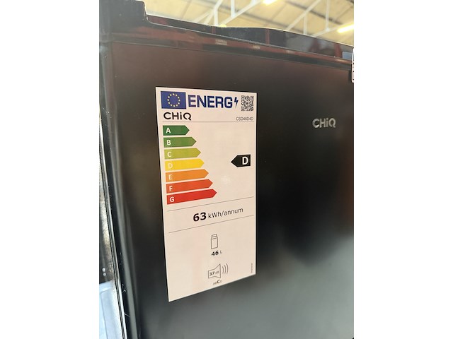 Mini koelkast, minibar 46 liter chiq, csd46d4d - afbeelding 2 van  2