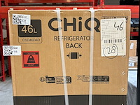 Mini koelkast, minibar 46 liter, chiq, csd46d4d - afbeelding 1 van  2