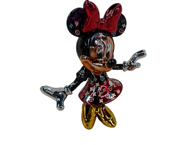 Mini mouse, lior24, roze / zwart / goud / rood en zilver - afbeelding 1 van  4
