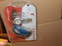 Mini muis in blister blauw 1x - afbeelding 2 van  3